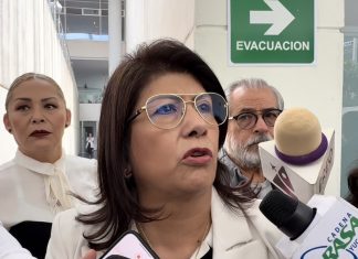 Asegura senadora Mariela Gutiérrez que ante inundaciones en Edomex se toman medidas eficaces