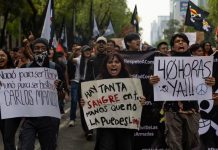 Jóvenes marchan en CdMx contra la violencia y la impunidad; exigen romper el pacto con el crimen organizado