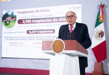 Listo México para campaña nacional de donación de órganos; 76% de trasplantes se realizan en hospitales públicos: Ssa