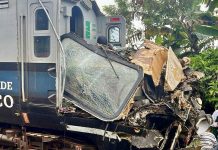 Sin lesionados tras impacto de tráiler con el Tren Interoceánico en Pichucalco, Chiapas