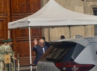 Pablo Gómez presenta a Sheinbaum borrador de Reforma Electoral tras concluir foros de consulta