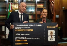 Infantino ve “muy tranquilo” el Mundial 2026 en México pese a ola de violencia