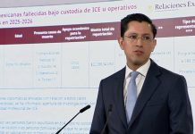 Reporta SRE 13 muertes de mexicanos en operativos y centros de ICE en EEUU