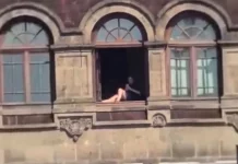 Persona asoleándose en ventana de Palacio Nacional sí existió: Claudia Sheinbaum confirma el caso y aplica sanción