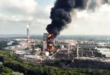 Incendio en Dos Bocas moviliza cuerpos de emergencia; sin heridos, reporta Pemex