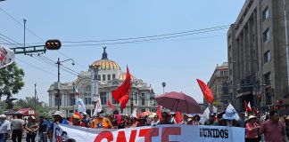Rosa Icela defiende negociación con CNTE pese a amenaza de nuevas movilizaciones