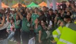 Sheinbaum sorprende en el Deportivo Hermanos Galeana para alentar a México en su debut mundialista