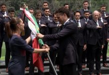 “La patria confía en ustedes”: Sheinbaum entrega la bandera a la Selección rumbo al Mundial 2026