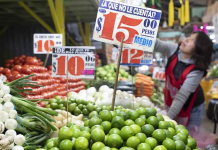 Inflación en México cae a 3.37% en junio; bajan precios de frutas y verduras y alivian el bolsillo
