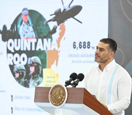 Golpea estrategia de seguridad al crimen en Quintana Roo: 3,800 detenidos y 6.6 toneladas de droga aseguradas