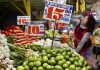 Inflación baja a 3.10%, su menor nivel en meses por caída de frutas y verduras