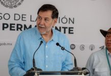 Noroña pone sobre la mesa una presidencia de dos años para el Senado
