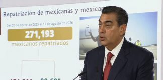 México recibe a 271 mil repatriados en 19 meses; casi 100 mil regresaron por vía aérea