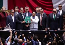 Entrega Rosa Icela el Segundo Informe de Sheinbaum en San Lázaro; Congreso declara cumplida obligación constitucional