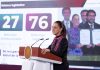 Sheinbaum niega ruptura con AMLO y acusa a adversarios de querer dividir a Morena