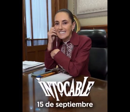 Sheinbaum confirma a Intocable para el concierto del 15 de septiembre en el Zócalo