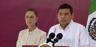 May recibe a Sheinbaum y resalta apoyos sociales y respaldo a productores de cacao
