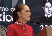 “México no se doblega, no se arrodilla y nunca se vende”: Sheinbaum