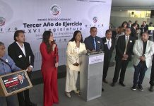 Con más de 23 mil firmas, exigen quitar fuero a Inzunza y llevan petición a San Lázaro