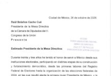 “Me retiro con serenidad y la satisfacción del deber cumplido”: Guadalupe Taddei oficializa su renuncia al INE