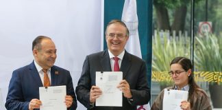 Ebrard califica de “injustos e injustificados” aranceles de EU al acero, aluminio y autos