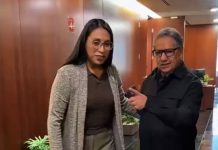 Higinio Martínez recibe en el Senado a Nancy Nápoles, alcaldesa vinculada a proceso por secuestro simulado