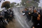 Sheinbaum rechaza represión en protestas por agua contaminada y cuestiona posible privatización en Jalisco