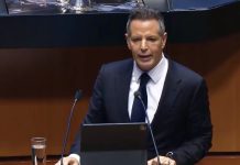 Murat tropieza con apotegma de Juárez al defender la política exterior de Sheinbaum