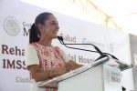 “Me canso ganso”: Sheinbaum promete modernizar el sistema de salud para garantizar abasto de medicamentos