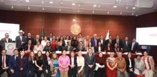 Morena reúne a sus nueve “corcholatas” en el Senado; entre despedidas, abrazos y aspiraciones, alistan batalla electoral de 2027